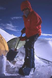 Juan Carlos en el Cho Oyu del Tibet 