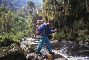 Juan Carlos en Ruwenzori (Uganda) 