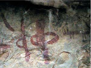 Pinturas rupestres de Pea Rubia (Cehegn) 