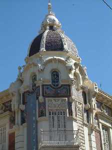Fachada del Palacio Aguirre