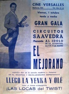 Juan Lpez lvarez "El Mejorano" - Cartel de "Lleg la Yenka y Ol"