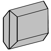 Cristal de cerusita