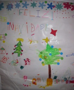 Manualidades merienda navide�a