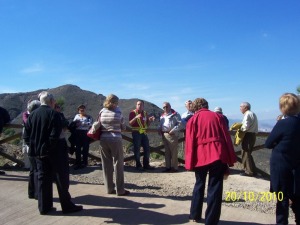 Atendemos al guia de la Mina Agrupa Vicenta 