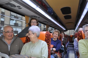 Y tambi�n en el autob�s 