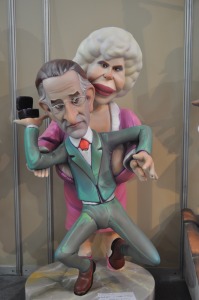 Ninot de la pareja del siglo 