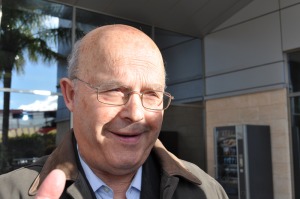 El se�or presidente en primer plano 