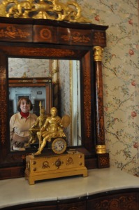 Palacio del Marqu�s de Dos Aguas-M� Eugenia-espejo y reloj 