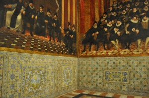 Generalitat-representaci�n de los estamentos civil militar y eclesi�stico 