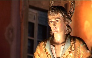 Detalle del Paso dedicado a San Juan [Cristo del amparo y Mara dolores Viernes Dolores]