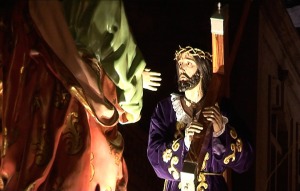 Jess en el 'Encuentro en la Va Dolorosa'  
