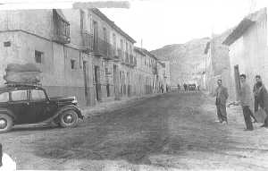 Calle Caverina en el a�o 1960