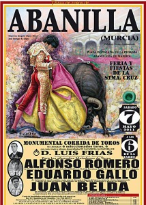 Cartel Fiesta Abanilla 2011