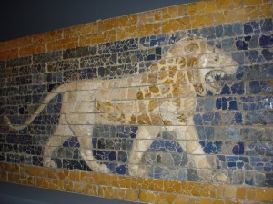 le�n en ladrillo esmaltado 