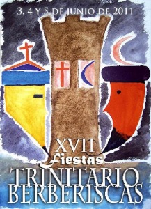 Cartel de las XVII Fiestas Trinitario Berberiscas
