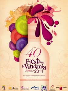 Cartel de la Fiesta de la Vendimia de Jumilla de 2011