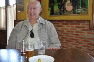 que contento se ha puesto 