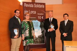Valcrcel presenta la revista solidaria 'El da que Lorca tembl'