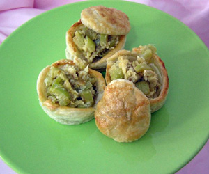 Volovanes de Zarangollo
