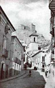 Imagen de la Calle del Ca�o en los a�os 50.