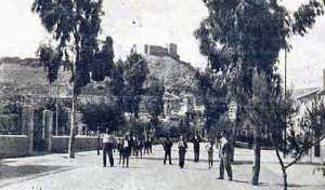 Vista de la Gran V�a en los a�os 30.
