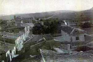 Vista de Mula, hacia el este, en el a�o 1902.