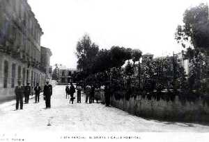 Vista del Paseo en los a�os 30.