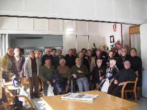 Usuarios del Centro de D�a de Personas Mayores de Abar�n