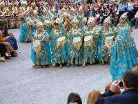 Kbila Abbasies de Al'Padul (Gran Desfile - Parada de Kbilas y Mesnadas - Fiestas de Moros y Cristianos en Honor a la Santsima y Vera Cruz - Abanilla 2004)
