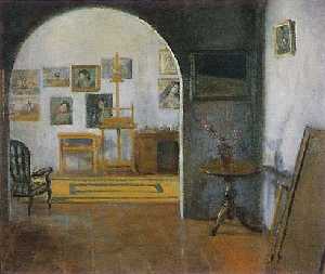 El estudio del pintor