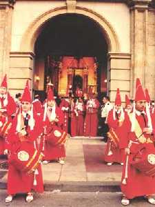 Archicofrada de la Sangre en el Mircoles Santo