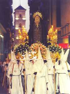 Nuestra Seora de la Luz en su Soledad en el Sbado Santo