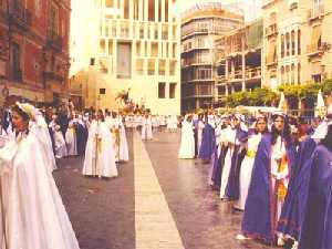 Archicofrada del Resucitado en el Domingo de Resurreccin
