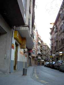 Prraga - Calle Mariano Vergara en el barrio de Santa Eulalia de Murcia