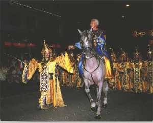 Fila de Hombres y Cabo Batidor Ibn-Arab� 