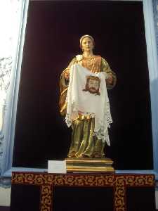 Santa Vernica tras su encuentro con Jess 