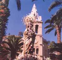  Virgen de la Salud a la salida de la ermita del Balneario 