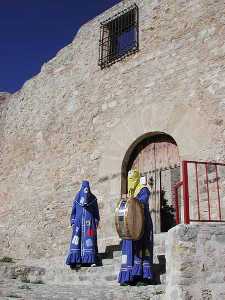 Tamboristas en el Castillo de Moratalla [Moratalla_Semana Santa] 