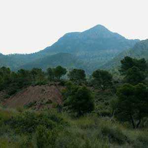Panormica de la Sierra del Carche