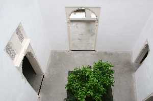 Patio de una casa 