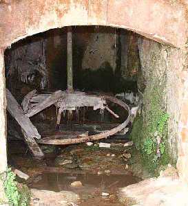  Detalle de la maquinaria hidrulica del molino [Cieza_Museo Molino de Teodoro]