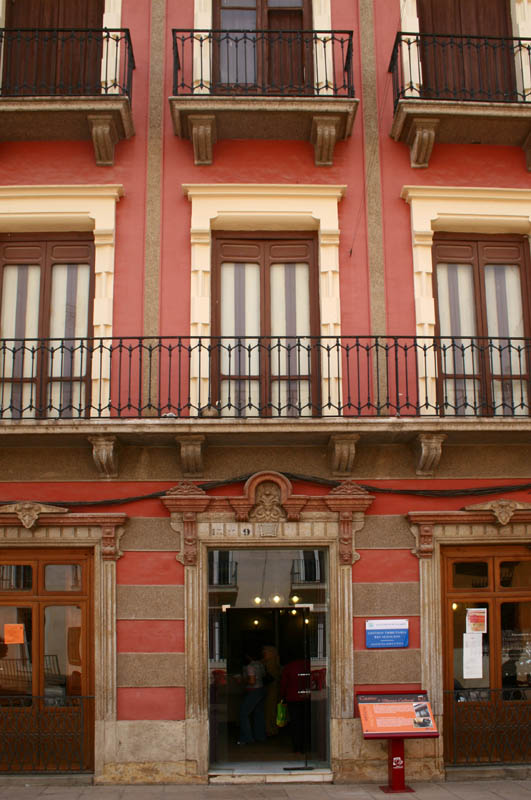 Fachada del Ateneo Cultural y Casino, de finales del siglo XIX [Mazarrn_ espacio cultural] 