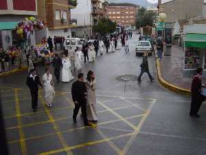 Recorrido reina y damas de las Fiestas 