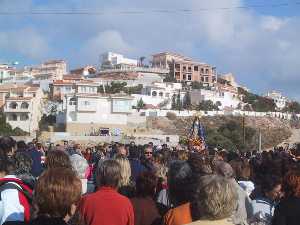 Llegada de la Virgen del Milagro a Bolnuevo 