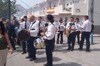 Banda de msica en las calles de Ulea 