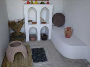 Reproduccin de una cocina musulmana [Calasparra_Museos_Villa Vieja] 