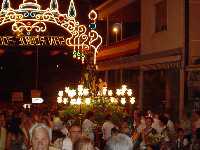 San Roque iluminado 