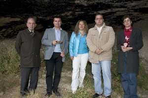 Organizadores y asesor de la fiesta 