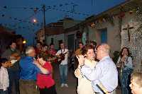 Baile agarrao en Sangonera la Verde 