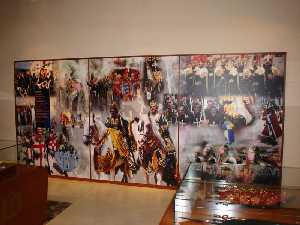  Paneles con imgenes de la Fiesta [Caravaca_Museo Fiesta]